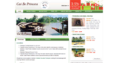 Desktop Screenshot of caibeprincessmekong.com